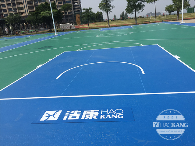 厦门某室外篮球场