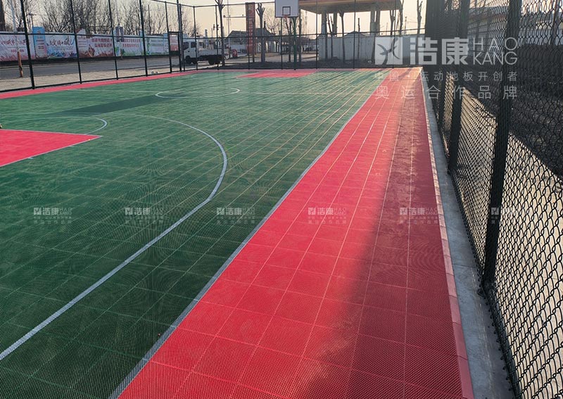 盘锦市体育局笼式篮球场