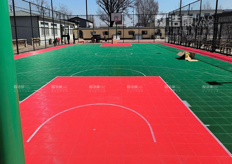 盘锦市体育局笼式篮球场