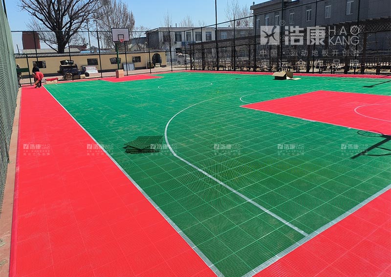 盘锦市体育局笼式篮球场