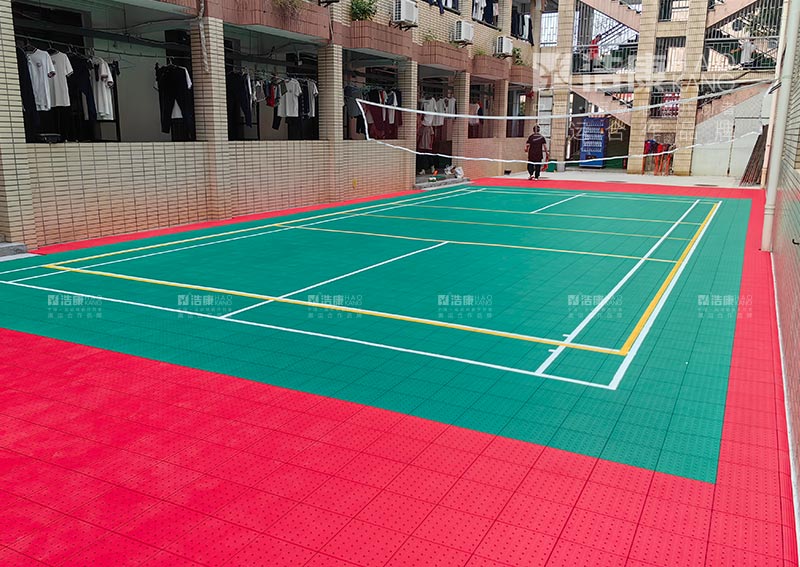 晋江罗山中学羽毛球气排球