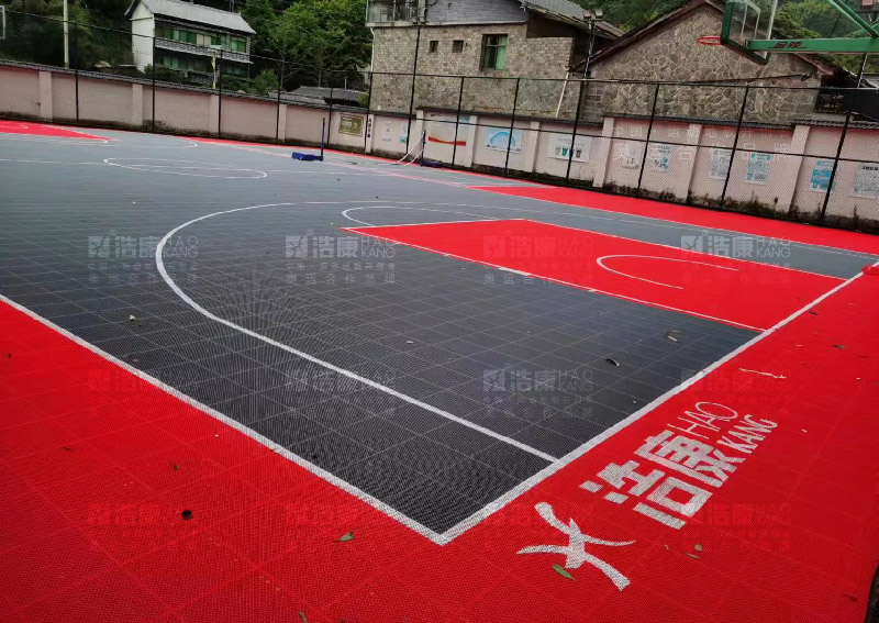 丽水某村镇室外运动场