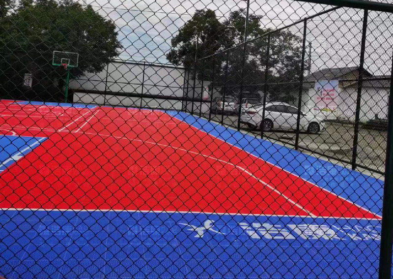 丽水市莲都区上赵村室外篮球场