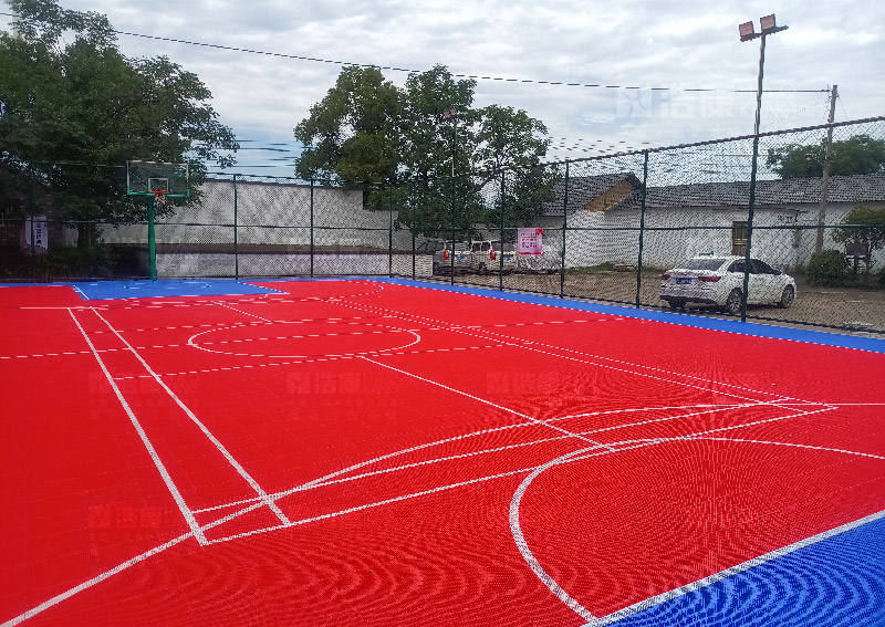 丽水市莲都区上赵村室外篮球场