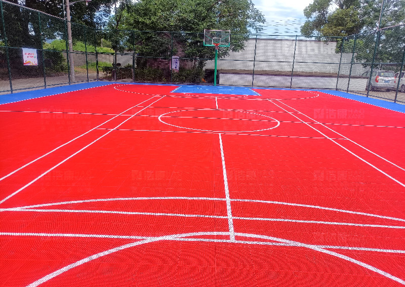 丽水市莲都区上赵村室外篮球场